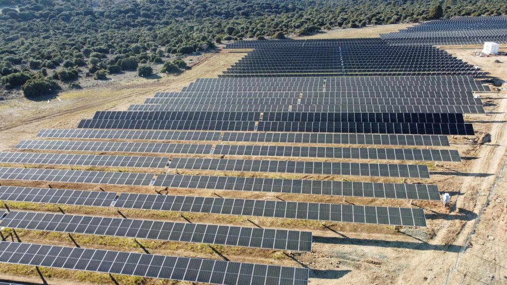 Una planta solar fotovoltaica de Naturgy.