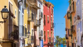 Casitas de pescadores Villajoyosa (Alicante).