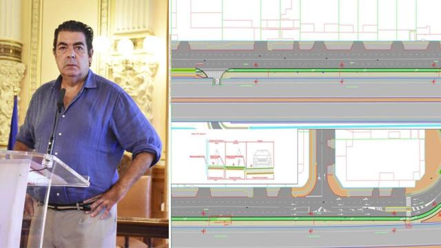 Alberto Gutiérrez Alberca y el proyecto del carril bici de calle Oro