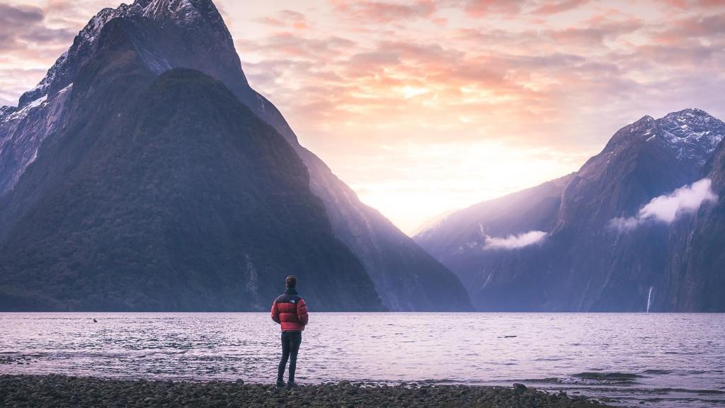 Uno de los paisajes que ofrece Nueva Zelanda a los turistas.