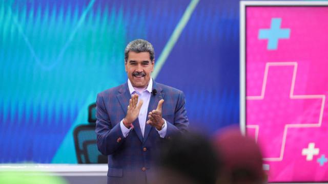 Nicolás Maduro, en su propio programa de televisión.