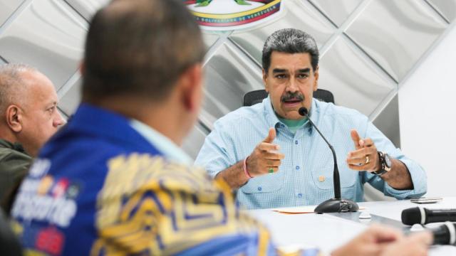 El dictador socialista venezolano Nicolás Maduro.