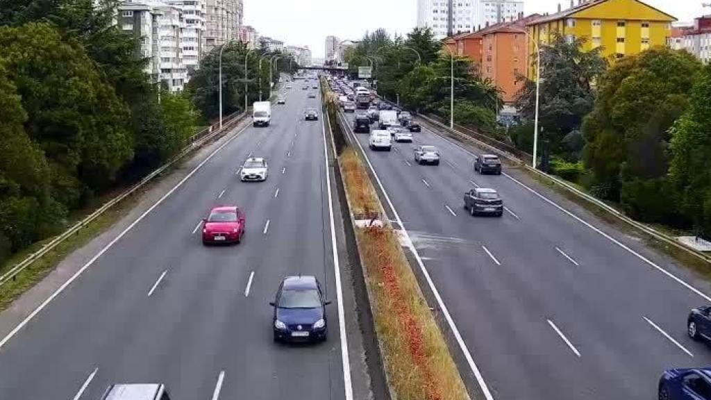 La avenida de Alfonso Molina en A Coruña