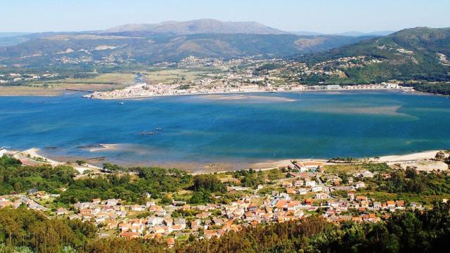 Pueblo cerca de Vigo.