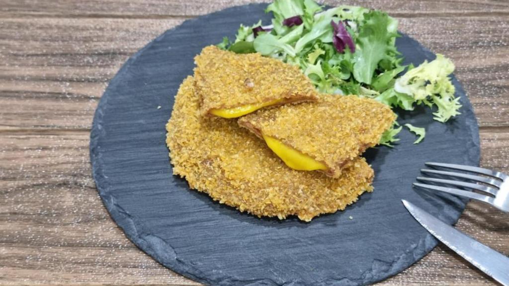 Un delicioso plato elaborado con productos veganos de la Ecotienda Raíces