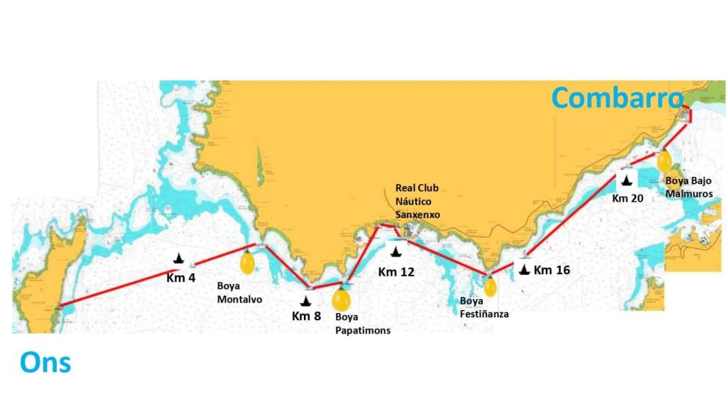 Mapa del recorrido