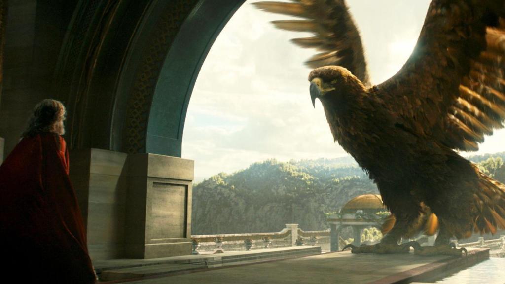 The Eagle scene in 'The Rings of Power'