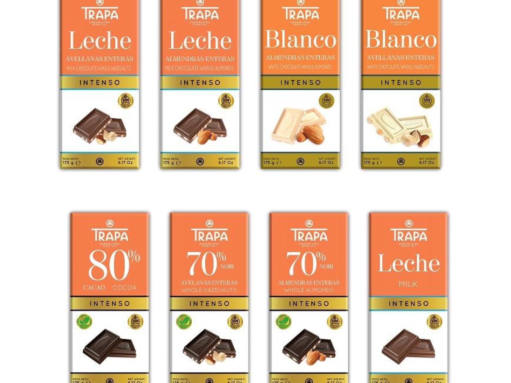 Chocolates Trapa presenta su nueva gama de productos