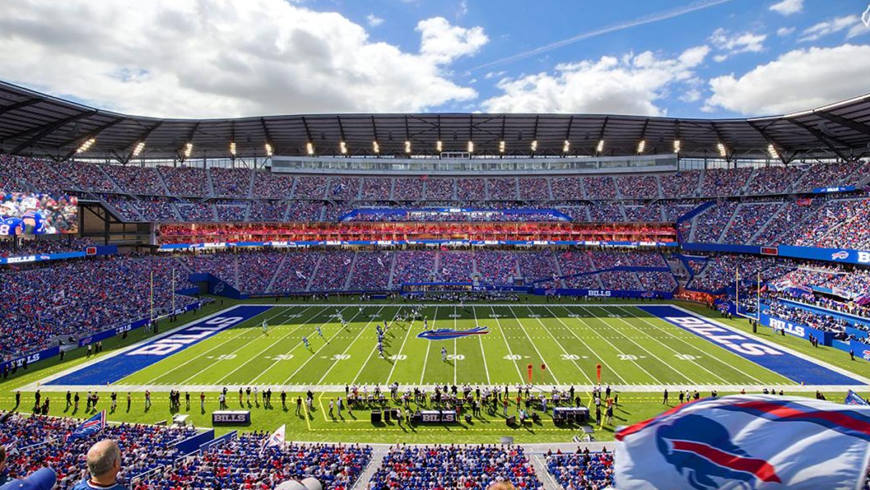 Estadio de los Buffalo Bills.