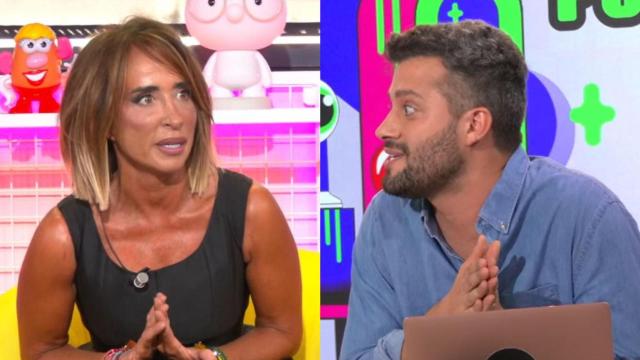 María Patiño y Javier de Hoyos en 'Ni que fuéramos Shhh'.