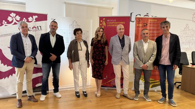 Presentación del Festival Música Española de León, este miércoles