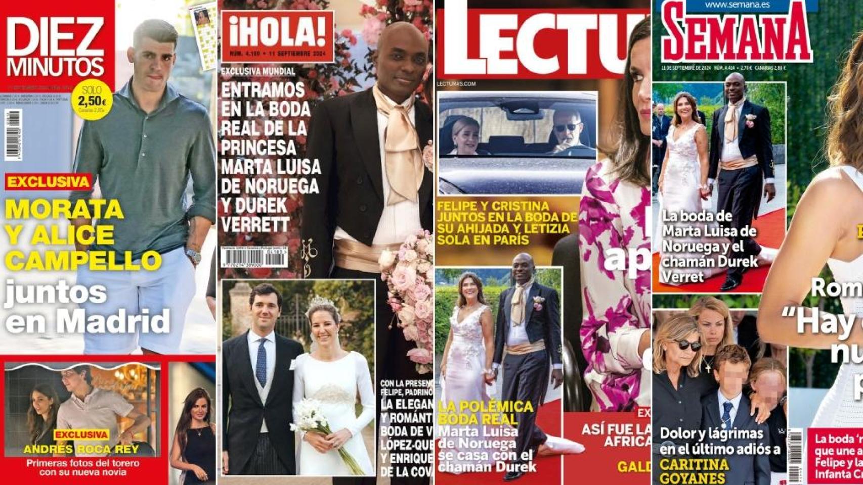 Portadas de revistas.