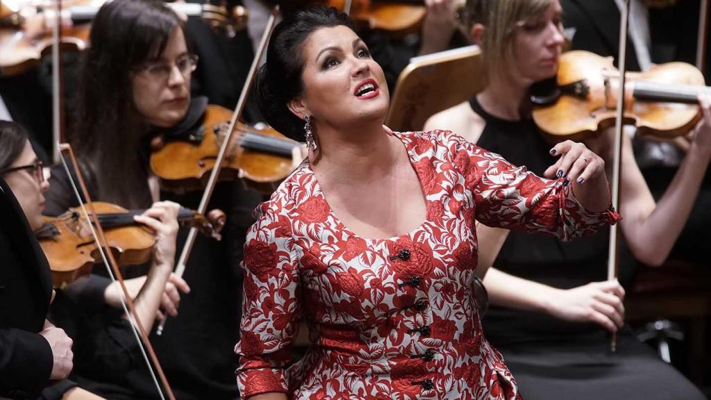 Ana Netrebko en el Teatro Real. Foto: Javier del Real