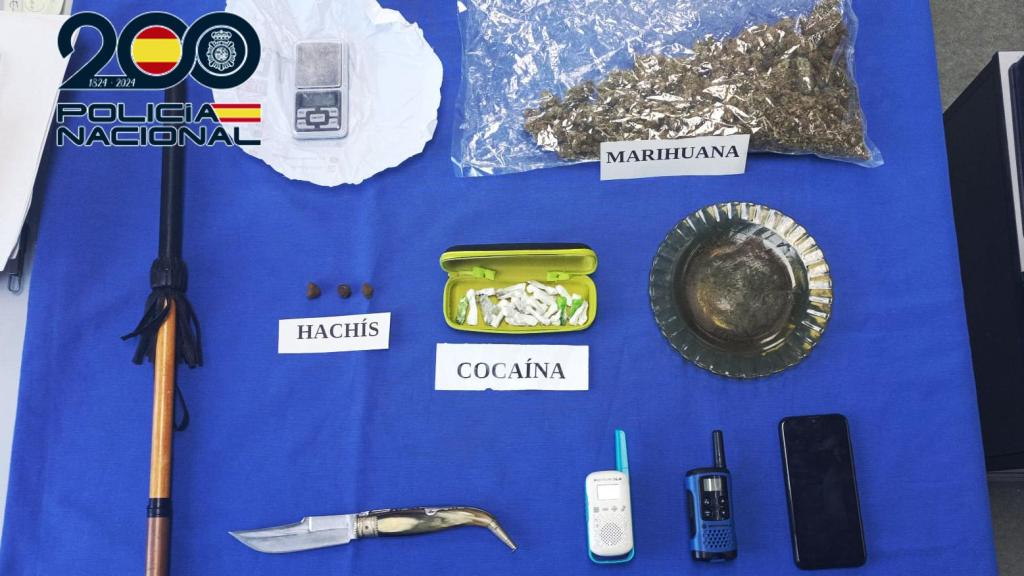 Droga intervenida. Foto: Policía Nacional.