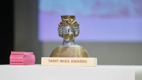 Vista del premio de los Tanit Ibiza Congress & Awards