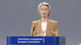 Ursula von der Leyen, presidenta de la Comisión Europea, en una imagen de archivo.