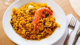 Arroz con marisco.