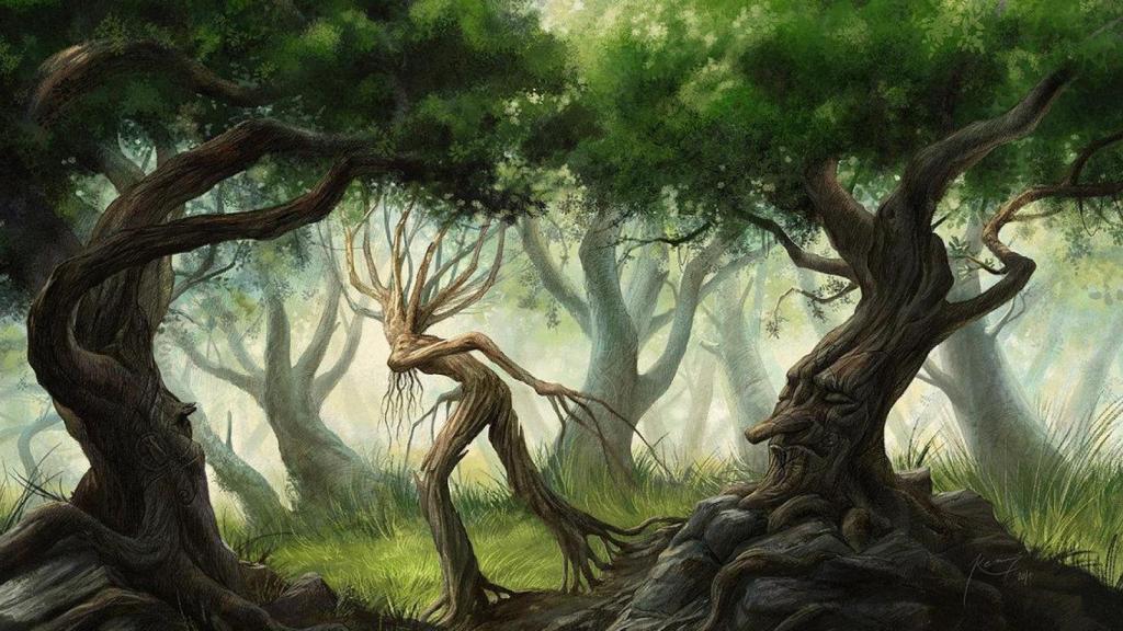 Los Ents en el universo de J.R.R. Tolkien