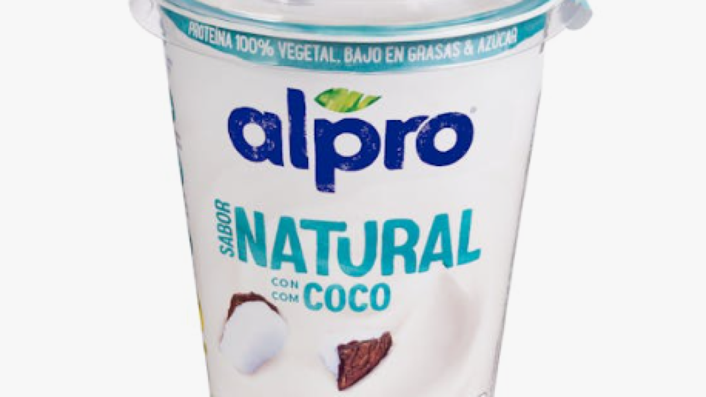 Postre de soja sabor Natural con coco Alpro