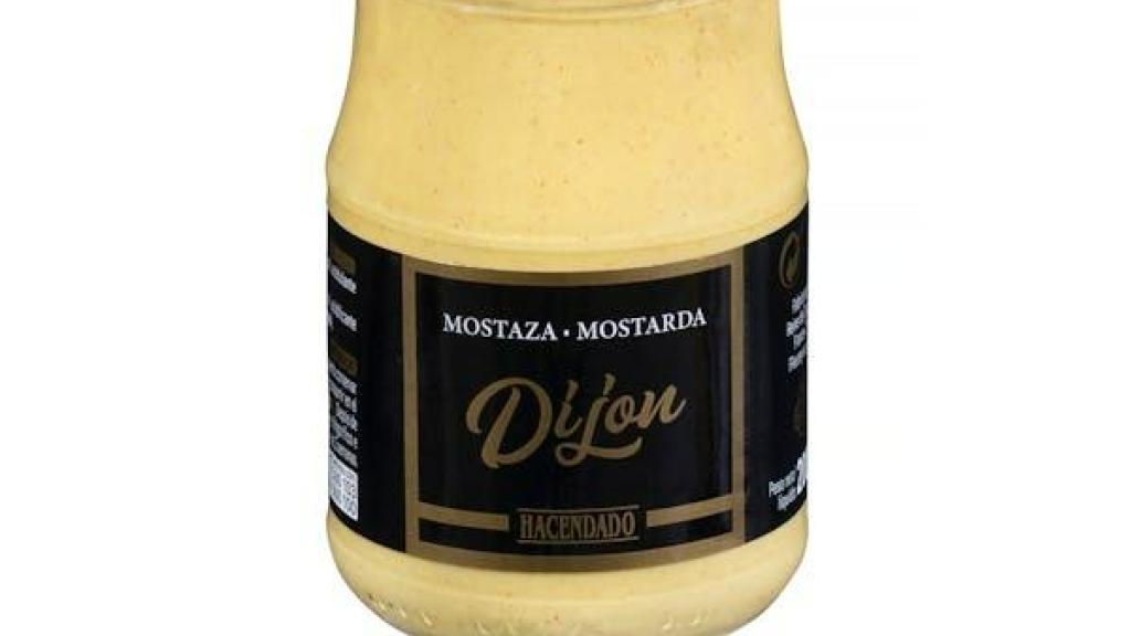 Mostaza de Dijon Hacendado.