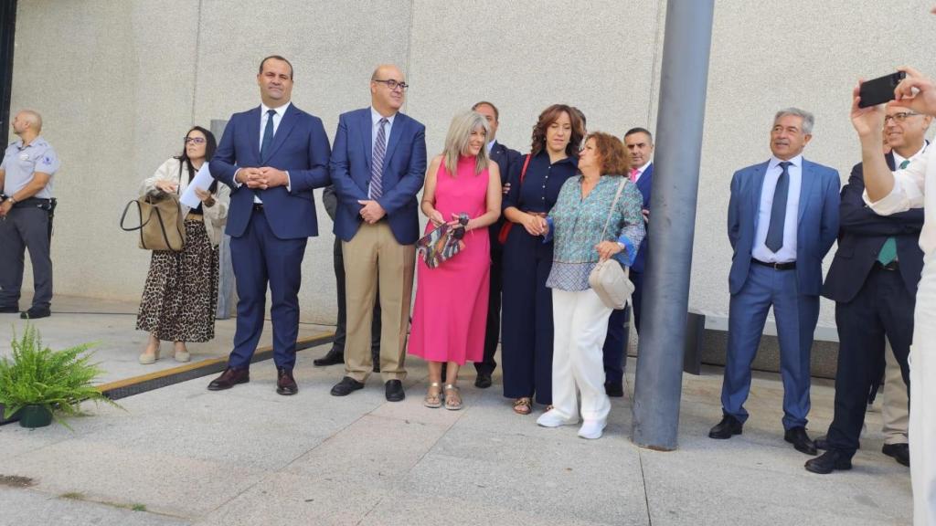 Grupo Popular de la Diputación en la inauguración de Salamaq