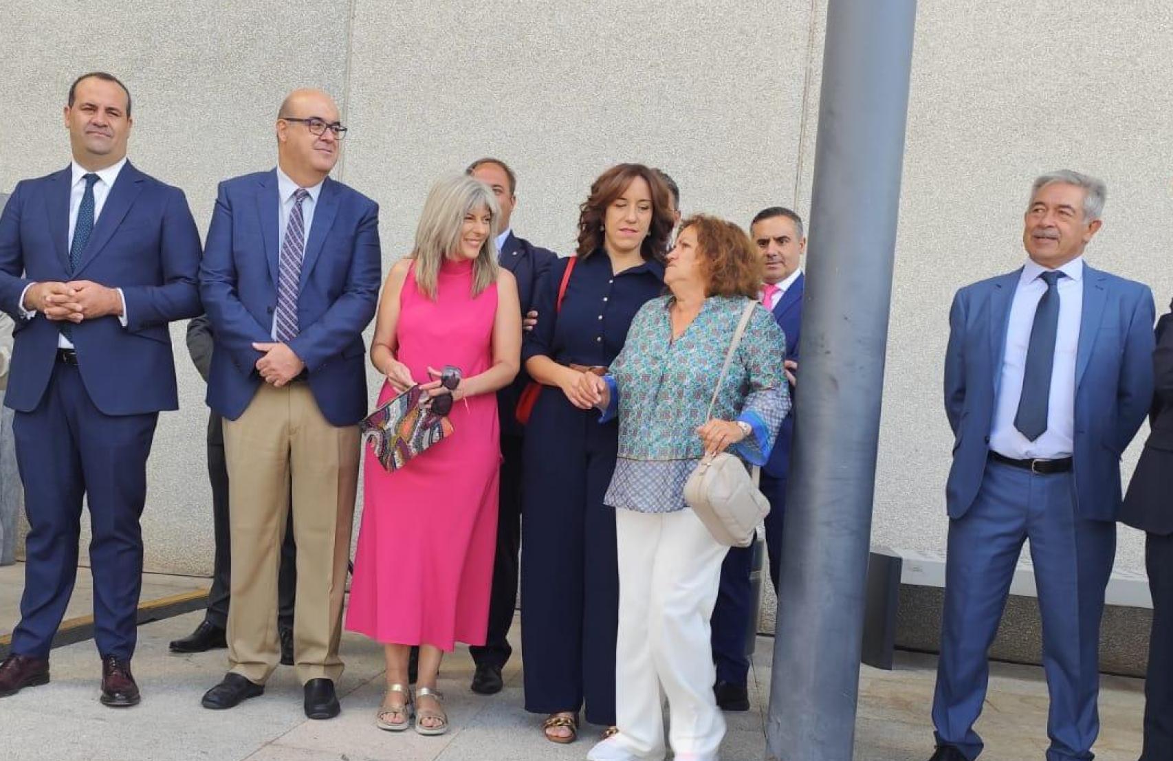 Grupo Popular de la Diputación en la inauguración de Salamaq