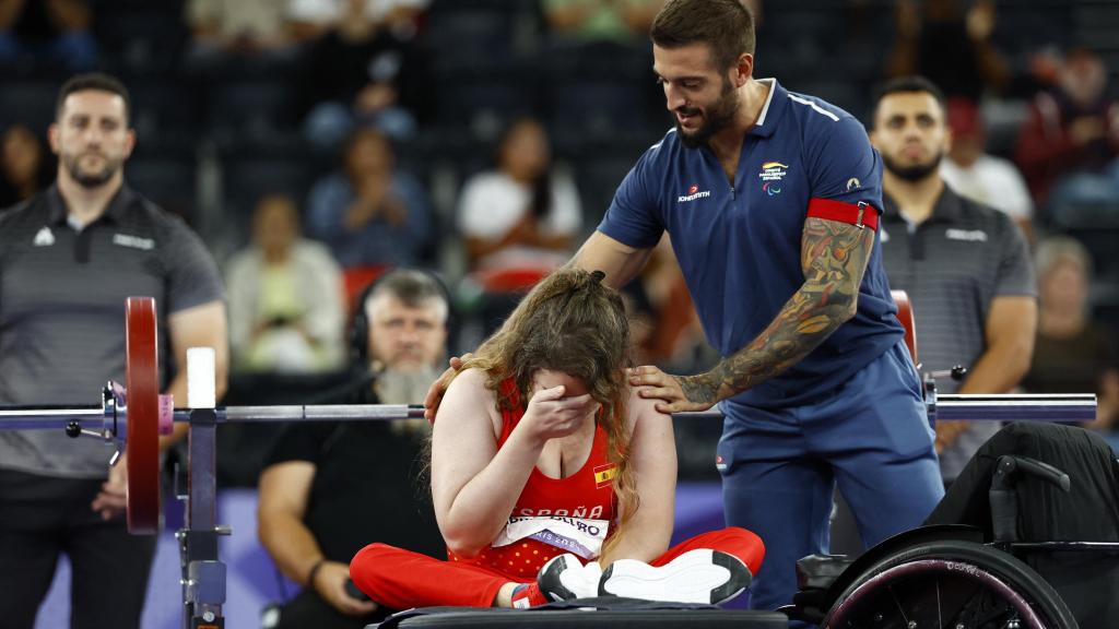 Loida Zabala, durante los Juegos Paralímpicos de París 2024.