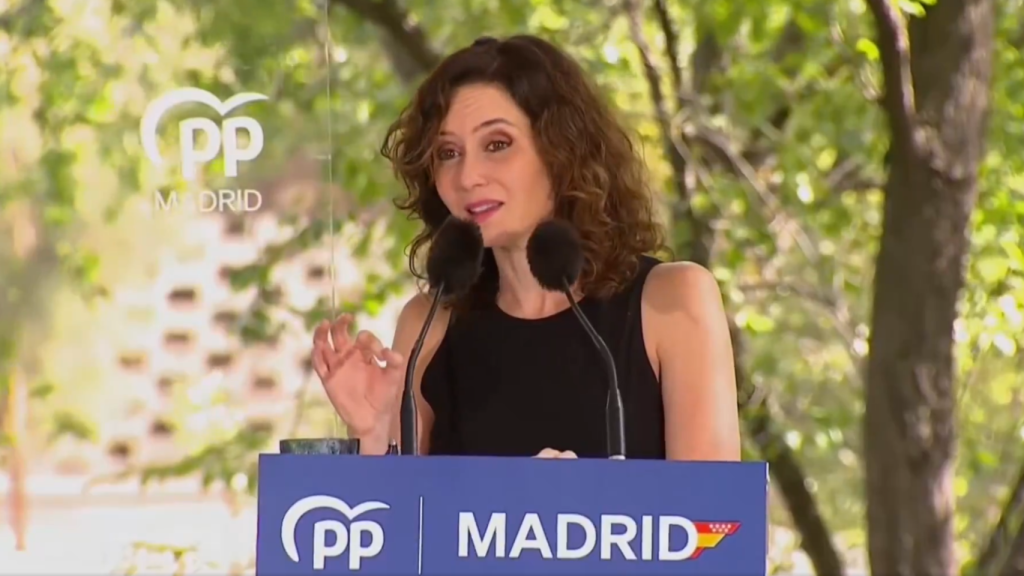 Isabel Díaz Ayuso.