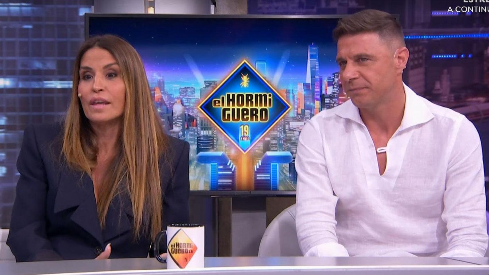 Susana Saborido y Joaquín Sánchez en 'El Hormiguero'.