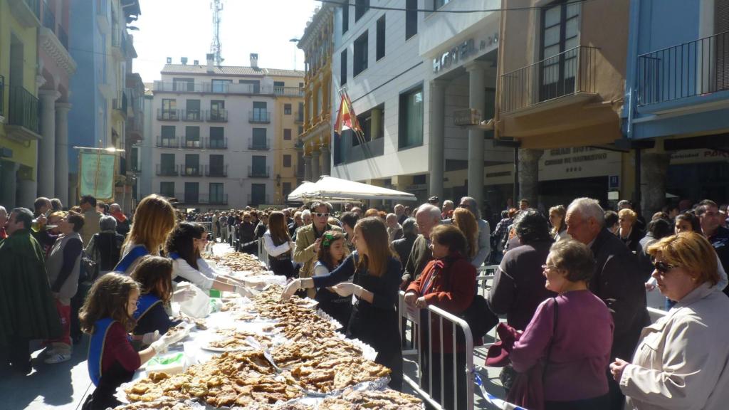 Fiesta del Crespillo en Barbastro.