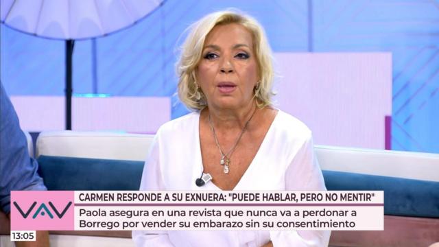 Carmen Borrego en 'Vamos a ver'