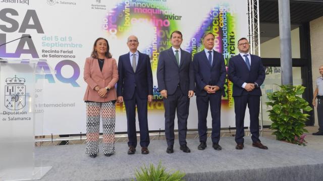 Mañueco inaugura la feria agropecuaria Salamaq 2024