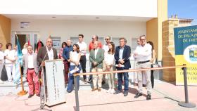 El presidente de la Diputación de Segovia en la inauguración del nuevo centro de salud en Palazuelos de Eresma