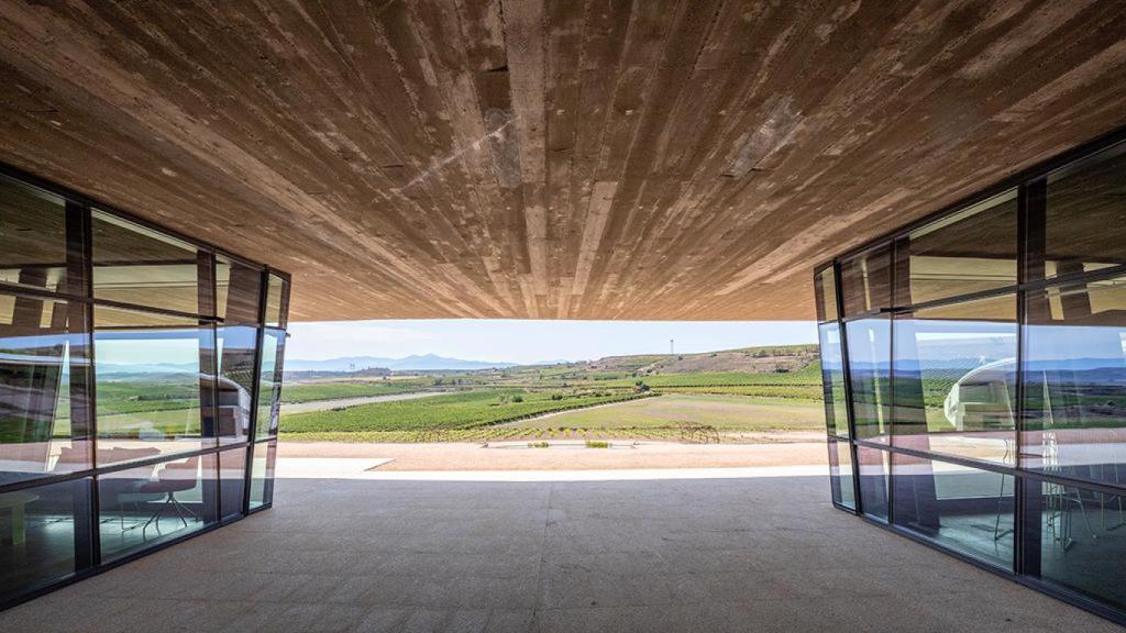 La bodega de Beronia en La Rioja.