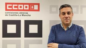 Javier Ortega es en la actualidad secretario de Organización de Comisiones Obreras (CCOO) Castilla-La Mancha.