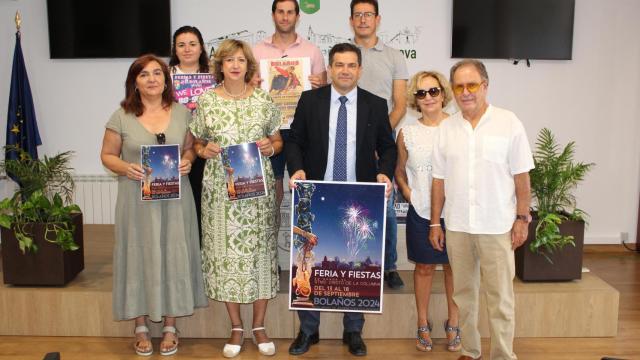 Presentación del programa de las fiestas de Bolaños de Calatrava.