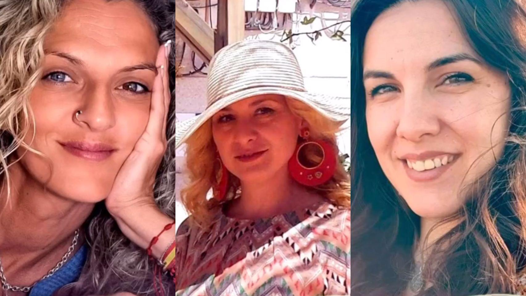 Laura, Esther y Fani, las Reinas de la categoría sénior de las Fiestas de Parla de 2024.