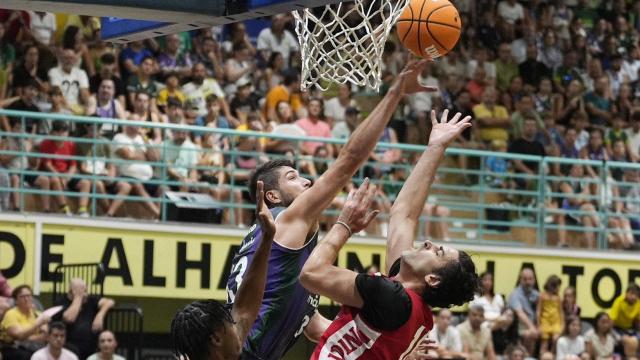 Killian Tillie durante el Unicaja vs. AS Monaco