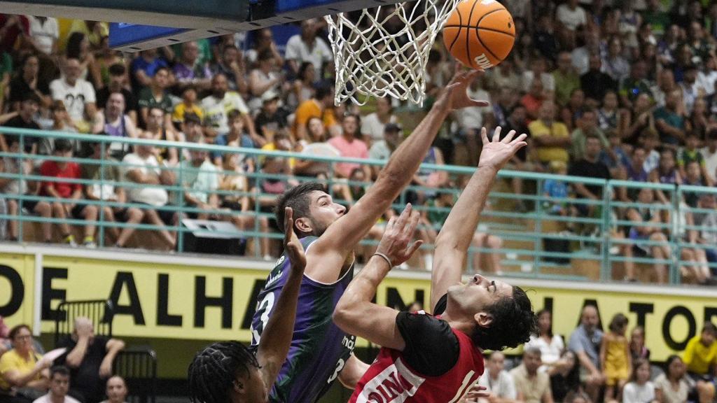 Killian Tillie durante el Unicaja vs. AS Monaco