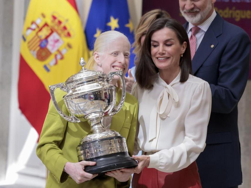 Susana Rodríguez recogió  en abril el Premio Reina Letizia de los Premios Nacionales del Deporte.