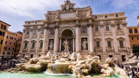 Fontana de Trevi, en Roma.