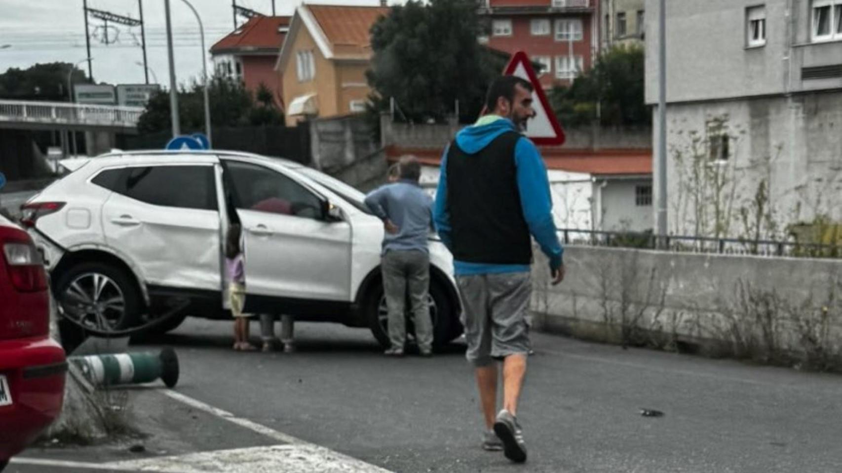 Accidente en A Coruña