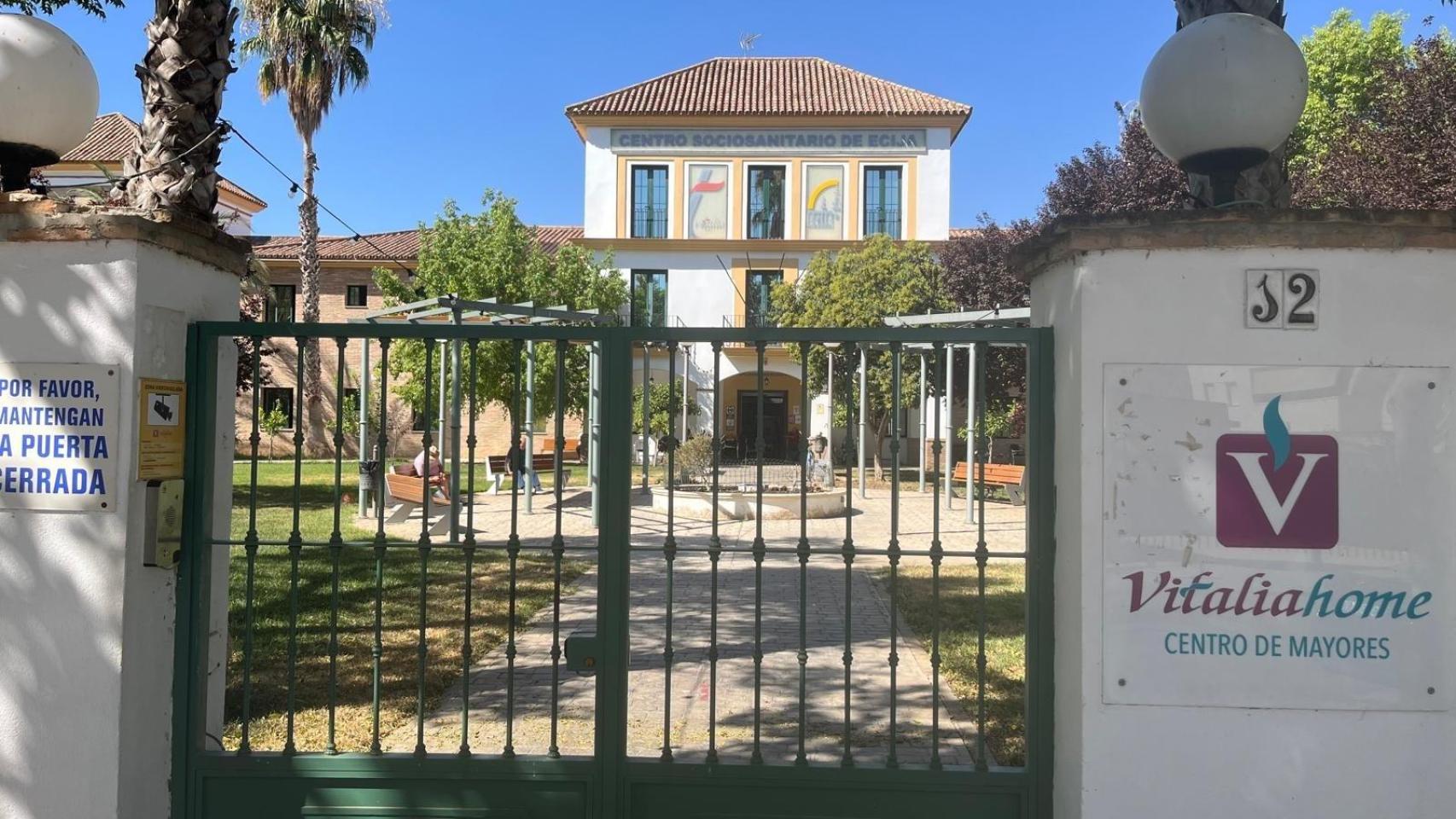 La residencia de Écija, en Sevilla, donde ocurrieron los hechos.