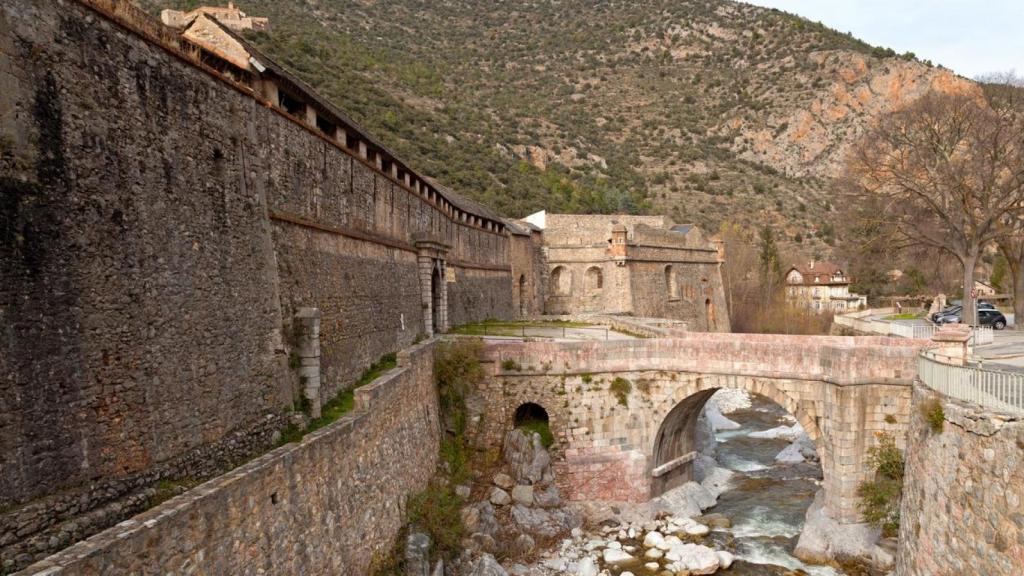 Pueblo fortificado de Villefranche-de-Conflent.