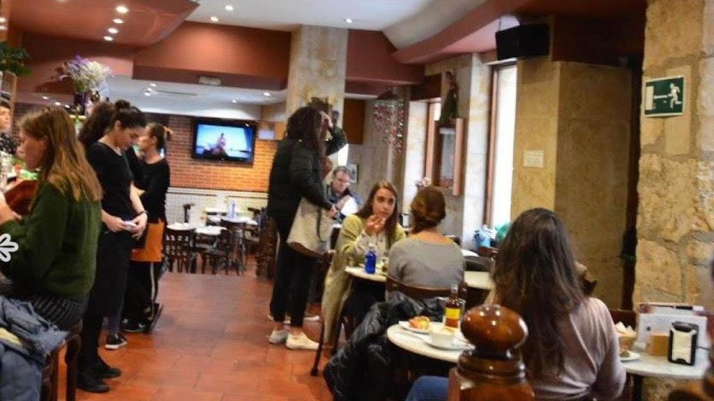 Interior del restaurante Mandala, en la calles Serranos