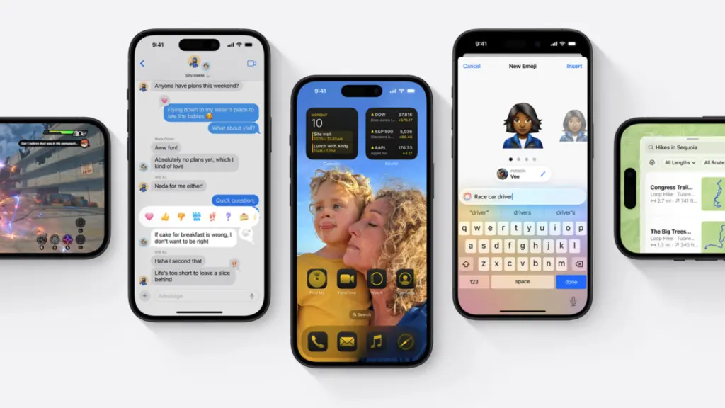 Aspecto de iOS 18