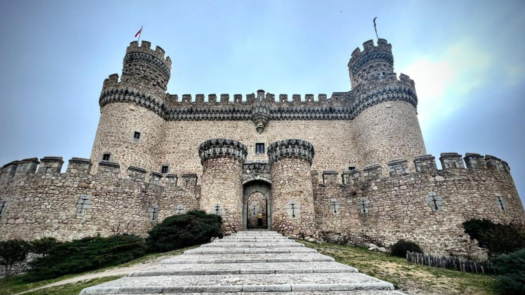 Castillo de los Mendoza en Manzanares El Real.