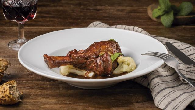 Un plato con la carne más famosa de Aragón.