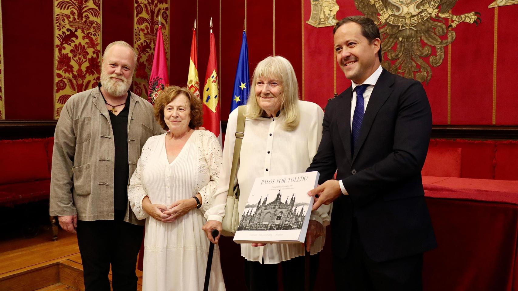 Presentación del libro de Renata Takkenberg, 'Pasos por Toledo'. Foto: Ayuntamiento.