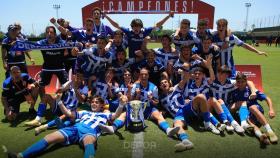 El equipo que se proclamó campeón juvenil